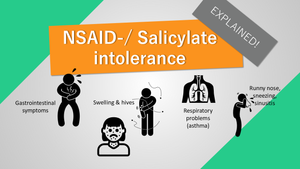 Salicylate intolerance / NSAID intolerance explained