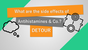Medication side effects in allergies, MCAS, and urticaria